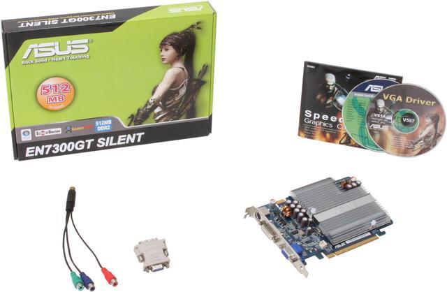 Alt view image 5 of 5 - ASUS GeForce 7300GT 512MB GDDR2 PCI Express x16 SLI Support Graphics Card EN7300GT SILENT/HTD/512M