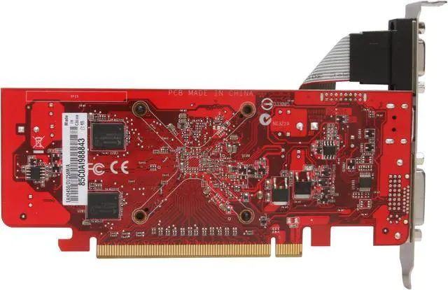 Alt view image 4 of 5 - ASUS Radeon HD 3450 256MB GDDR2 PCI Express 2.0 x16 Low Profile Ready Graphics Card EAH3450/DI/256M