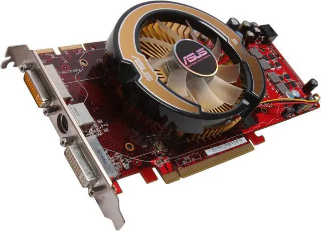 Main image of ASUS Radeon HD 4850 512MB GDDR3 PCI Express 2.0 x16 CrossFireX Support Graphics Card EAH4850 TOP/HTDI/512M
