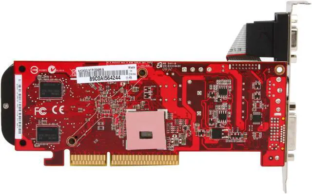 Alt view image 4 of 7 - ASUS Radeon HD 3450 256MB GDDR2 AGP 4X/8X Low Profile Ready Graphics Card AH3450/HTP/256M