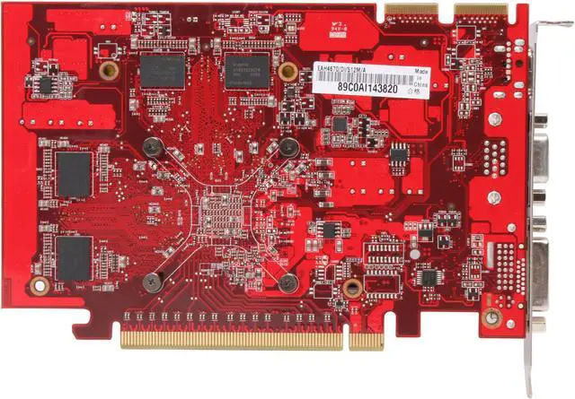 Alt view image 3 of 5 - ASUS Radeon HD 4670 512MB GDDR3 PCI Express 2.0 x16 CrossFireX Support Graphics Card EAH4670/DI/512M/A