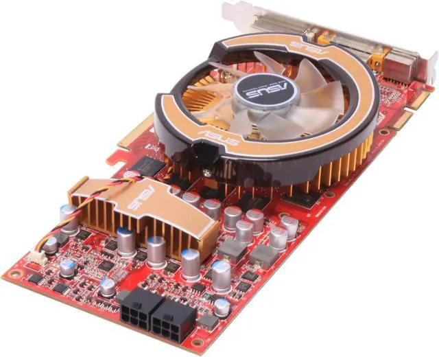 Alt view image 5 of 6 - ASUS Radeon HD 4870 512MB GDDR5 PCI Express 2.0 x16 CrossFireX Support Graphics Card EAH4870/HTDI/512M/A