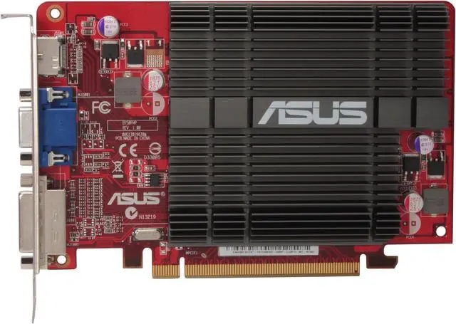 Alt view image 2 of 4 - ASUS Radeon HD 4350 512MB GDDR2 PCI Express 2.0 x16 Graphics Card EAH4350 SILENT/DI/512MD2