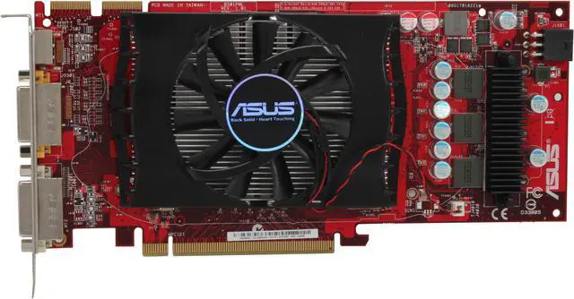 Alt view image 3 of 6 - ASUS Radeon HD 4830 512MB GDDR3 PCI Express 2.0 x16 CrossFireX Support Graphics Card EAH4830/HTDP/512MD3