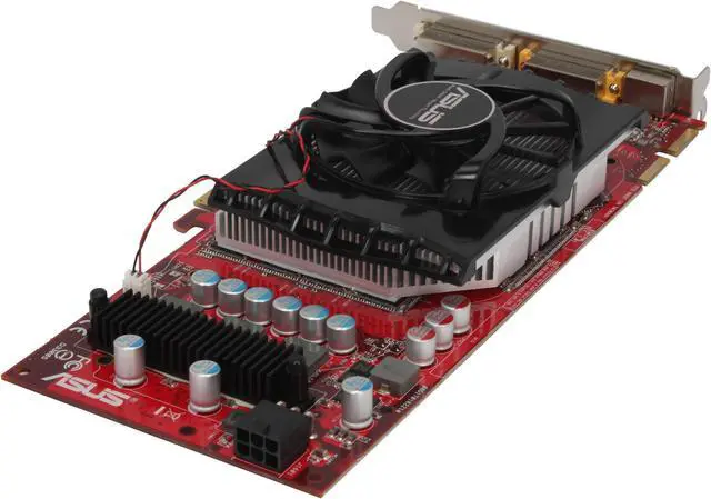 Alt view image 5 of 6 - ASUS Radeon HD 4830 512MB GDDR3 PCI Express 2.0 x16 CrossFireX Support Graphics Card EAH4830/HTDP/512MD3