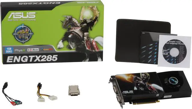 Alt view image 6 of 6 - ASUS GeForce GTX 285 1GB GDDR3 PCI Express 2.0 x16 SLI Support Graphics Card ENGTX285/HTDP/1GD3