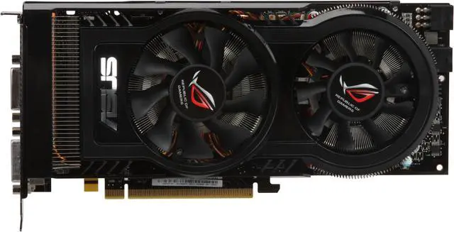 Alt view image 3 of 6 - ASUS Radeon HD 4870 512MB GDDR5 PCI Express 2.0 x16 CrossFireX Support Graphics Card EAH4870 MATRIX/HTDI/512MD5/A