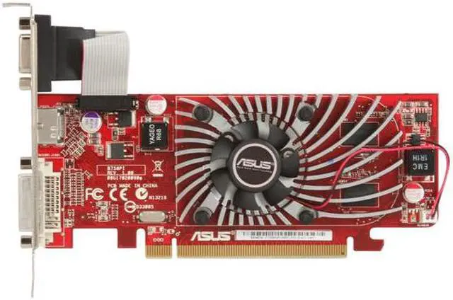 Alt view image 3 of 5 - ASUS Radeon HD 4550 512MB GDDR3 PCI Express 2.0 x16 Low Profile Ready Graphics Card EAH4550/DI/512MD3 LP