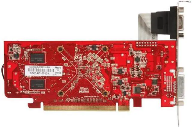 Alt view image 4 of 5 - ASUS Radeon HD 4550 512MB GDDR3 PCI Express 2.0 x16 Low Profile Ready Graphics Card EAH4550/DI/512MD3 LP