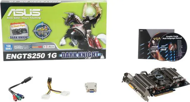 Alt view image 5 of 5 - ASUS GeForce GTS 250 1GB DDR3 PCI Express 2.0 x16 SLI Support Graphics Card ENGTS250 DK/HTDI/1GD3