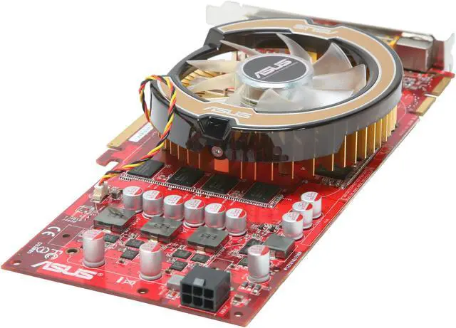 Alt view image 5 of 6 - ASUS Radeon HD 4850 1GB DDR3 PCI Express 2.0 x16 CrossFireX Support Graphics Card EAH4850/HTDI/1GD3/A