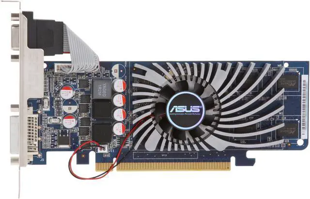 Alt view image 3 of 5 - ASUS GeForce GT 220 1GB DDR2 PCI Express 2.0 x16 Low Profile Ready Graphics Card ENGT220/DI/1GD2(LP)