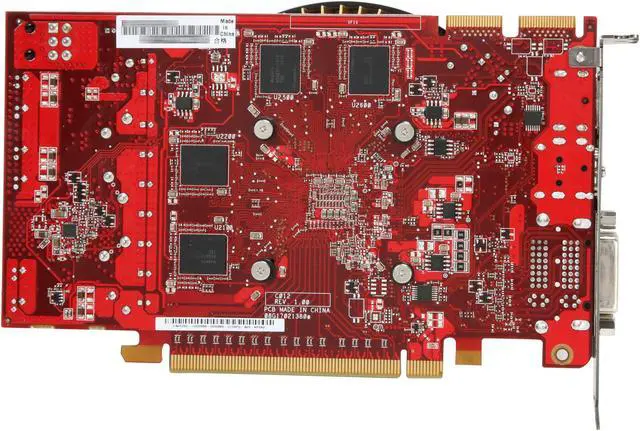 Alt view image 4 of 6 - ASUS Radeon HD 5750 1GB GDDR5 PCI Express 2.0 x16 CrossFireX Support Graphics Card EAH5750/2DIS/1GD5