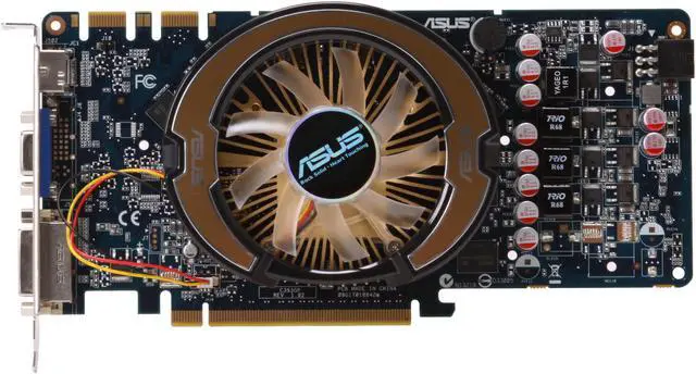 Alt view image 3 of 6 - ASUS GeForce 9800 GT 512MB DDR3 PCI Express 2.0 x16 SLI Support Graphics Card EN9800GT/DI/512MD3
