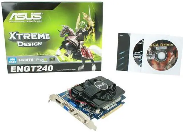 Alt view image 5 of 5 - ASUS GeForce GT 240 1GB DDR3 PCI Express 2.0 x16 Graphics Card ENGT240/DI/1GD3/A