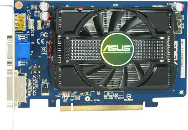Alt view image 4 of 6 - ASUS GeForce GT 240 512MB GDDR5 PCI Express 2.0 x16 Graphics Card ENGT240/DI/512MD5/A