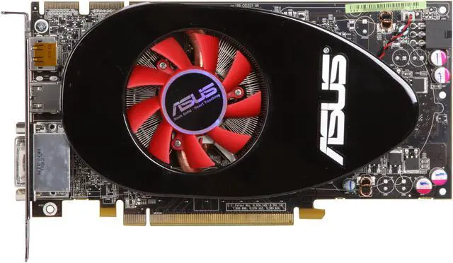 Alt view image 3 of 6 - ASUS Radeon HD 5770 1GB GDDR5 PCI Express 2.0 x16 CrossFireX Support Graphics Card EAH5770/2DIS/1GD5/V2