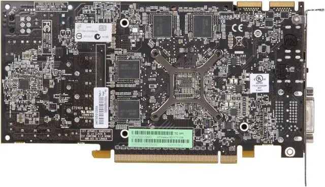 Alt view image 4 of 6 - ASUS Radeon HD 5770 1GB GDDR5 PCI Express 2.0 x16 CrossFireX Support Graphics Card EAH5770/2DIS/1GD5/V2