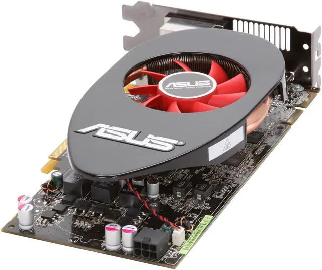 Alt view image 5 of 6 - ASUS Radeon HD 5770 1GB GDDR5 PCI Express 2.0 x16 CrossFireX Support Graphics Card EAH5770/2DIS/1GD5/V2