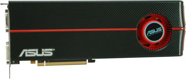 Alt view image 6 of 10 - ASUS Radeon HD 5970 2GB GDDR5 PCI Express 2.1 x16 CrossFireX Support Graphics Card EAH5970/2DIS/2GD5