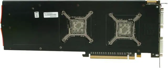 Alt view image 7 of 10 - ASUS Radeon HD 5970 2GB GDDR5 PCI Express 2.1 x16 CrossFireX Support Graphics Card EAH5970/2DIS/2GD5