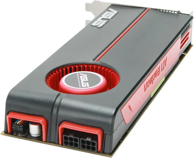 Alt view image 5 of 6 - ASUS Radeon HD 5850 1GB DDR5 PCI Express 2.1 x16 CrossFireX Support Graphics Card EAH5850/2DIS/1GD5