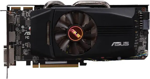 Alt view image 3 of 6 - ASUS Radeon HD 5830 1GB GDDR5 PCI Express 2.1 x16 CrossFireX Support Graphics Card EAH5830 DIRECTCU/2DIS/1GD5