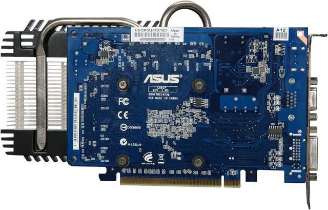 Alt view image 4 of 5 - ASUS GeForce GT 240 1GB DDR3 PCI Express 2.0 x16 Graphics Card ENGT240 Silent/DI/1GD3