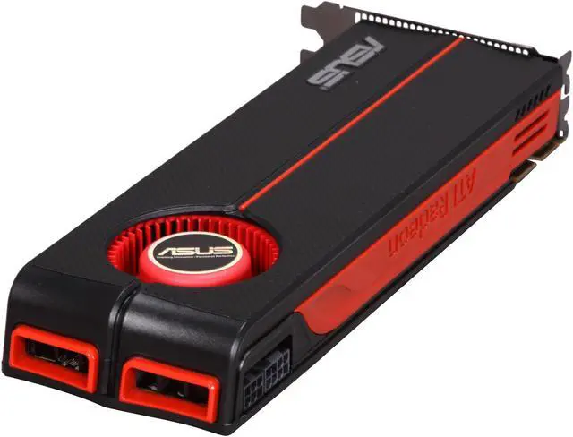 Alt view image 5 of 6 - ASUS Radeon HD 5870 (Cypress XT) 2GB GDDR5 PCI Express 2.1 x16 CrossFireX Support Graphics Card 5870 EYEFINITY 6/6S/2GD5