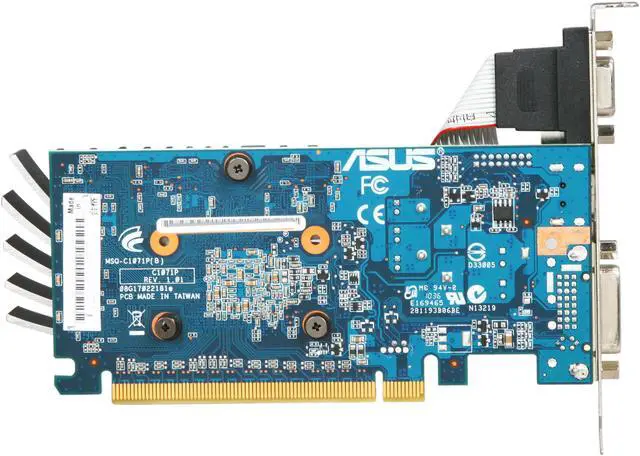 Alt view image 4 of 5 - ASUS GeForce GT 430 (Fermi) 1GB DDR3 PCI Express 2.0 x16 Low Profile Ready Graphics Card ENGT430/DI/1GD3(LP)