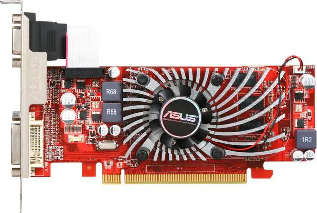 Alt view image 3 of 5 - ASUS Radeon HD 5550 1GB DDR3 PCI Express 2.1 x16 Low Profile Graphics Card EAH5550/G/DI/1GD3(LP)