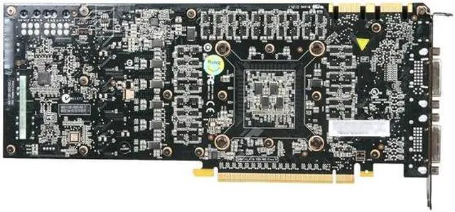 Alt view image 4 of 6 - ASUS ENGTX580/2DI/1536MD5 GeForce GTX 580 (Fermi) Overclocked 1536MB 384-bit GDDR5 PCI Express 2.0 x16 HDCP Ready SLI Support Video Card