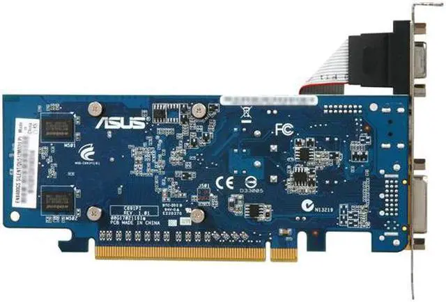 Alt view image 4 of 5 - ASUS GeForce 8400 GS 512MB DDR2 PCI Express 2.0 x16 Low Profile Ready Graphics Card EN8400GS SILENT/DI/512MD2(LP)