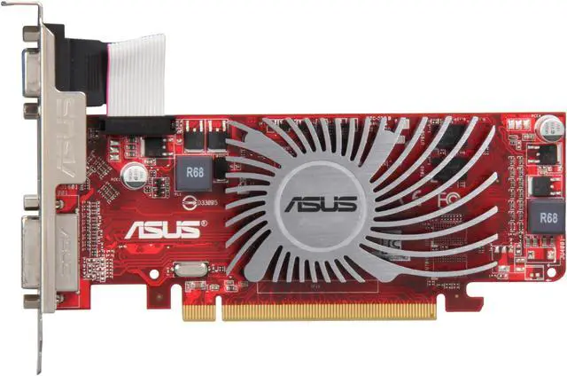 Alt view image 3 of 5 - ASUS Radeon HD 6450 512MB DDR3 PCI Express 2.1 x16 Low Profile Ready Graphics Card EAH6450 SILENT/DI/512MD3(LP)