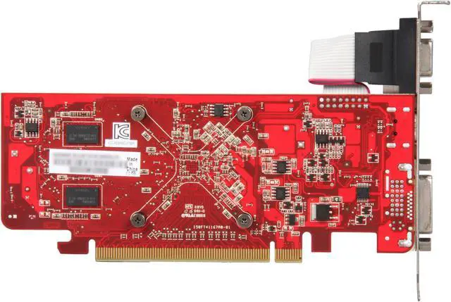 Alt view image 4 of 5 - ASUS Radeon HD 5450 512MB DDR3 PCI Express 2.1 x16 Low Profile Ready Graphics Card EAH5450 SILENT/DI/512MD3(LP)