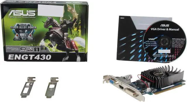 Alt view image 5 of 5 - ASUS GeForce GT 430 (Fermi) 1GB DDR3 PCI Express 2.0 x16 Low Profile Ready Graphics Card ENGT430/DI/1GD3/MG(LP)