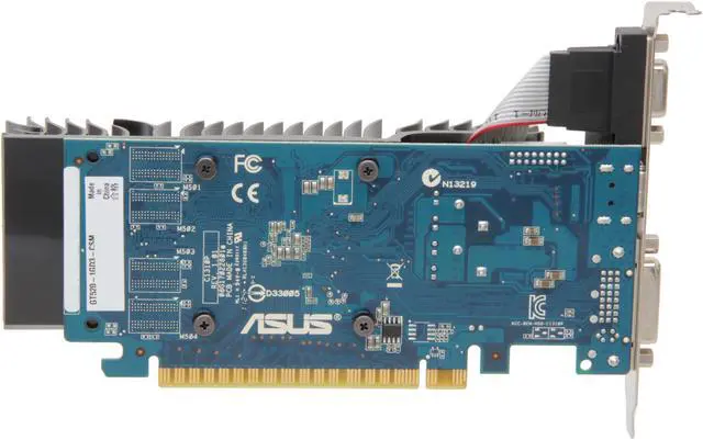Alt view image 4 of 5 - ASUS GeForce GT 520 (Fermi) 1GB GDDR3 PCI Express 2.0 x16 Low Profile Ready Graphics Card GT520-1GD3-CSM