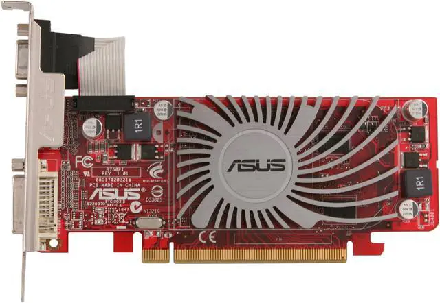 Alt view image 3 of 5 - ASUS Radeon HD 5450 512MB DDR2 PCI Express 2.1 x16 Low Profile Ready Graphics Card EAH5450 SILENT/DI/512MD2/LP