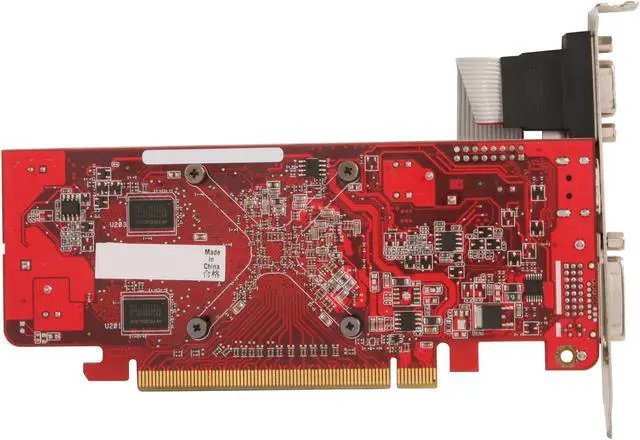 Alt view image 4 of 5 - ASUS Radeon HD 5450 512MB DDR2 PCI Express 2.1 x16 Low Profile Ready Graphics Card EAH5450 SILENT/DI/512MD2/LP