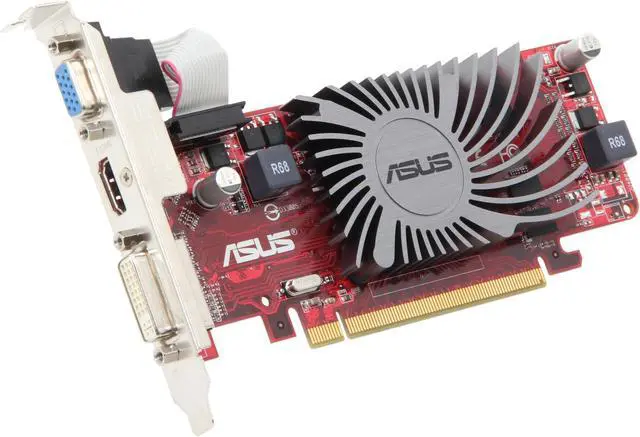 Main image of ASUS Radeon HD 5450 1GB DDR3 PCI Express 2.1 x16 Graphics Card EAH5450 SILENT/DI/1GD3/V2