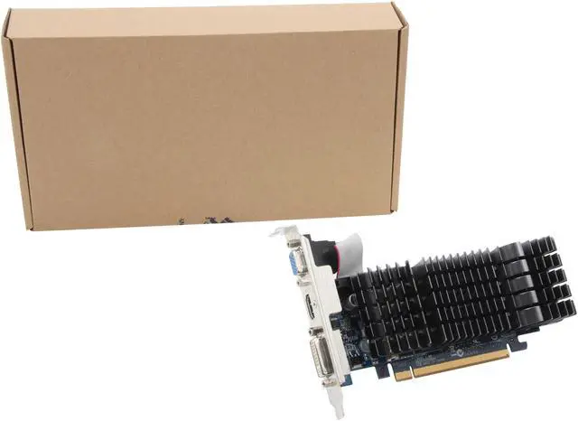 Alt view image 5 of 5 - ASUS GeForce 210 1GB DDR3 Graphics Card EN210 SILENT/DI/1GD3/C872MPI