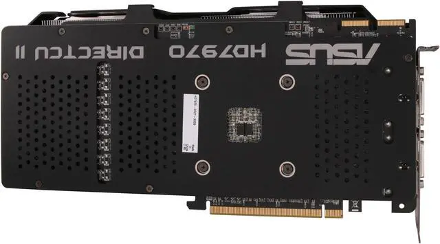 Alt view image 4 of 6 - ASUS Radeon HD 7970 3GB GDDR5 PCI Express 3.0 x16 CrossFireX Support Graphics Card HD7970-DC2T-3GD5