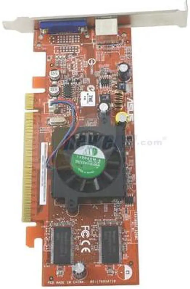 Alt view image 2 of 5 - ASUS Radeon X300SE 128MB DDR PCI Express x16 Graphics Card EAX300SE/T/128