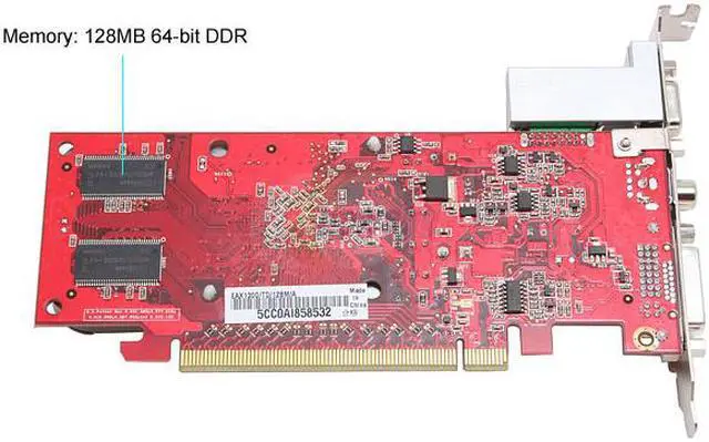 Alt view image 3 of 5 - ASUS Radeon X1300 128MB DDR PCI Express x16 Graphics Card EAX1300/TD/128M