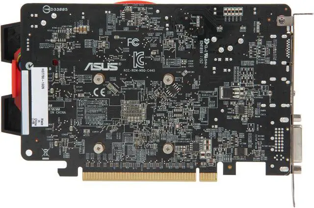 Alt view image 4 of 5 - ASUS Radeon HD 7750 1GB GDDR5 PCI Express 3.0 x16 Graphics Card HD7750-1GD5