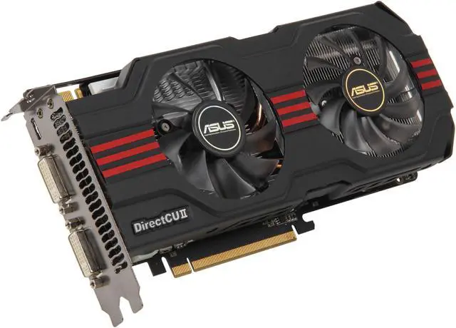 Main image of ASUS GeForce GTX 560 (Fermi) 1GB GDDR5 PCI Express 2.0 x16 SLI Support Graphics Card ENGTX560 DCII OC/2DI/1GD5
