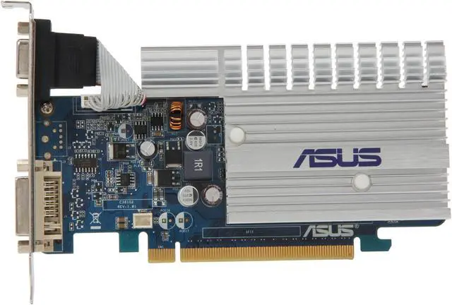 Alt view image 3 of 5 - ASUS GeForce 8400 GS 512MB PCI Express 2.0 x16 Graphics Card EN8400GS SILENT/P/512M/A (Class B)