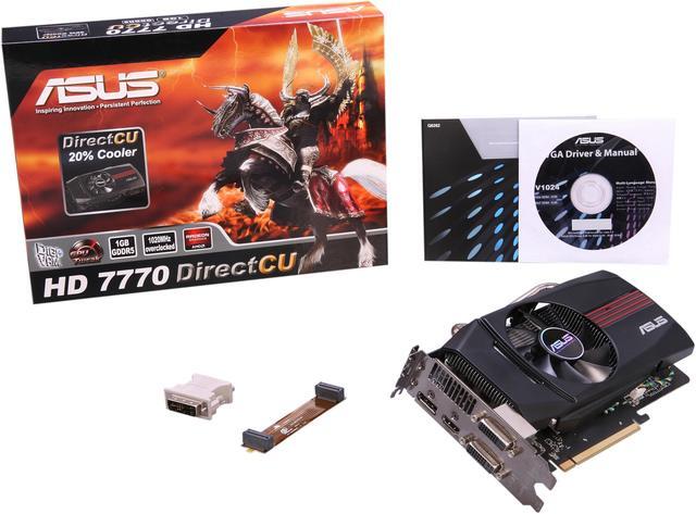 Alt view image 6 of 6 - ASUS Radeon HD 7770 1GB GDDR5 PCI Express 3.0 x16 CrossFireX Support Graphics Card HD7770-DC-1GD5-V2