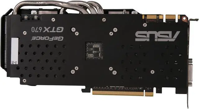 Alt view image 4 of 6 - ASUS GeForce GTX 670 2GB GDDR5 PCI Express 3.0 x16 SLI Support Graphics Card GTX670-DC2T-2GD5