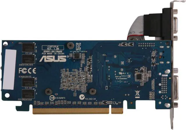 Alt view image 4 of 5 - ASUS GeForce GT 620 1GB DDR3 PCI Express 2.0 x16 Low Profile Ready Graphics Card GT620-1GD3-L